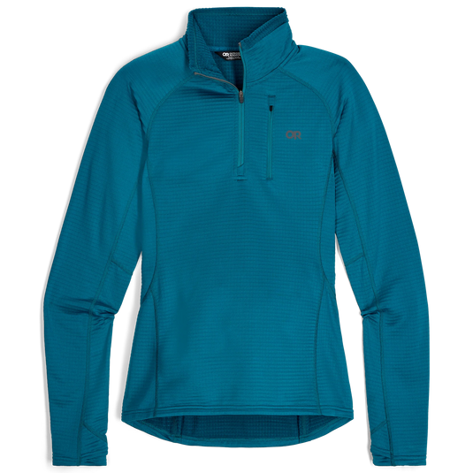 W's Vigor Grid Fleece Quarter Zip