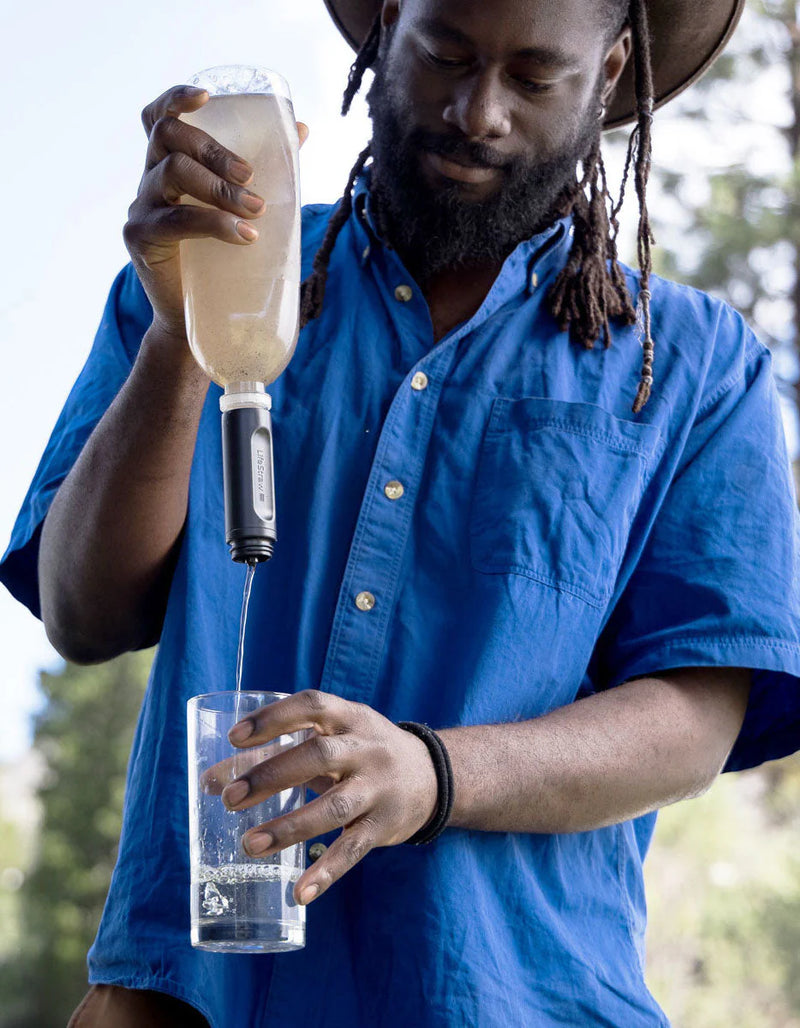 Load image into Gallery viewer, LifeStraw Peak Series Collapsible Squeeze Bottle With Filter
