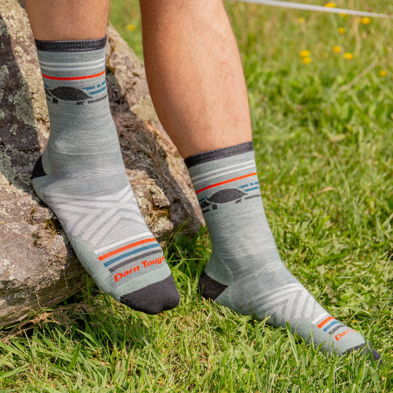 Load image into Gallery viewer, M&#39;s Pacer Micro Crew Ultra-Lightweight Running Socks

