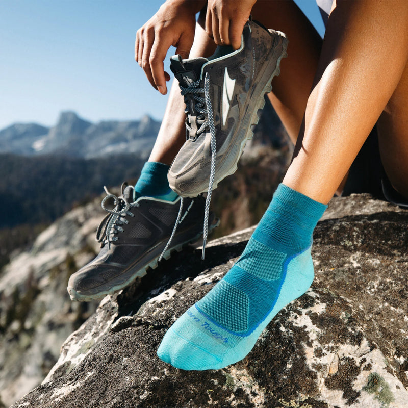 Load image into Gallery viewer, W's Light Hiker 1/4 Lightweight Sock
