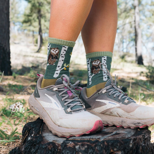 W's Critter Club Micro Crew Lightweight Hiking Sock