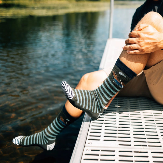 M's Animal Haus Crew Lightweight Lifestyle Socks