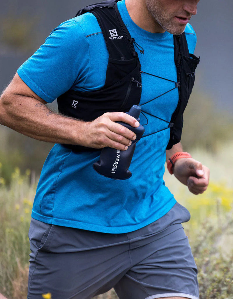 Load image into Gallery viewer, LifeStraw Peak Series Collapsible Squeeze Bottle With Filter
