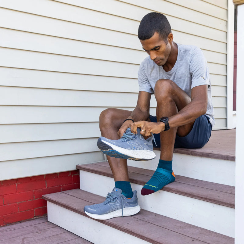 Load image into Gallery viewer, M&#39;s Run Quarter Cushioned Ultra-Lightweight Running Socks
