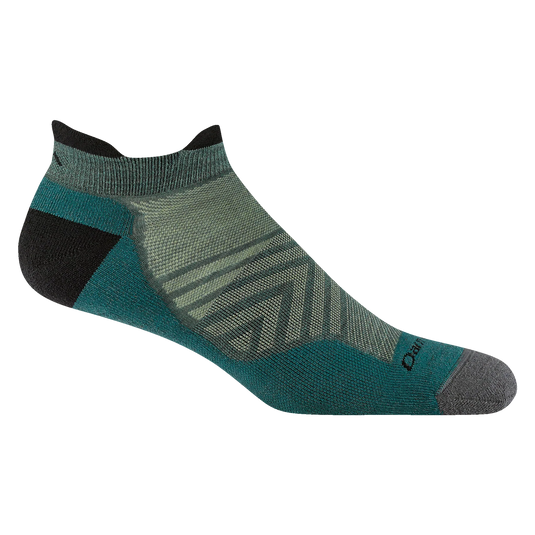 M's Run No Show Tab Cushioned Ultra-Lightweight Running Socks