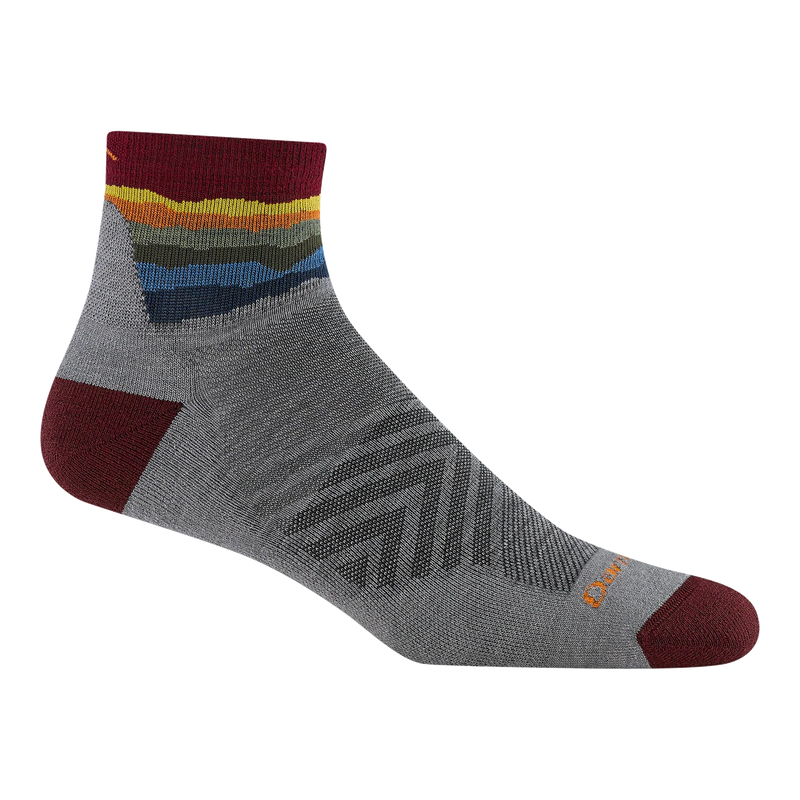 Load image into Gallery viewer, M's Run Quarter Cushioned Ultra-Lightweight Running Socks
