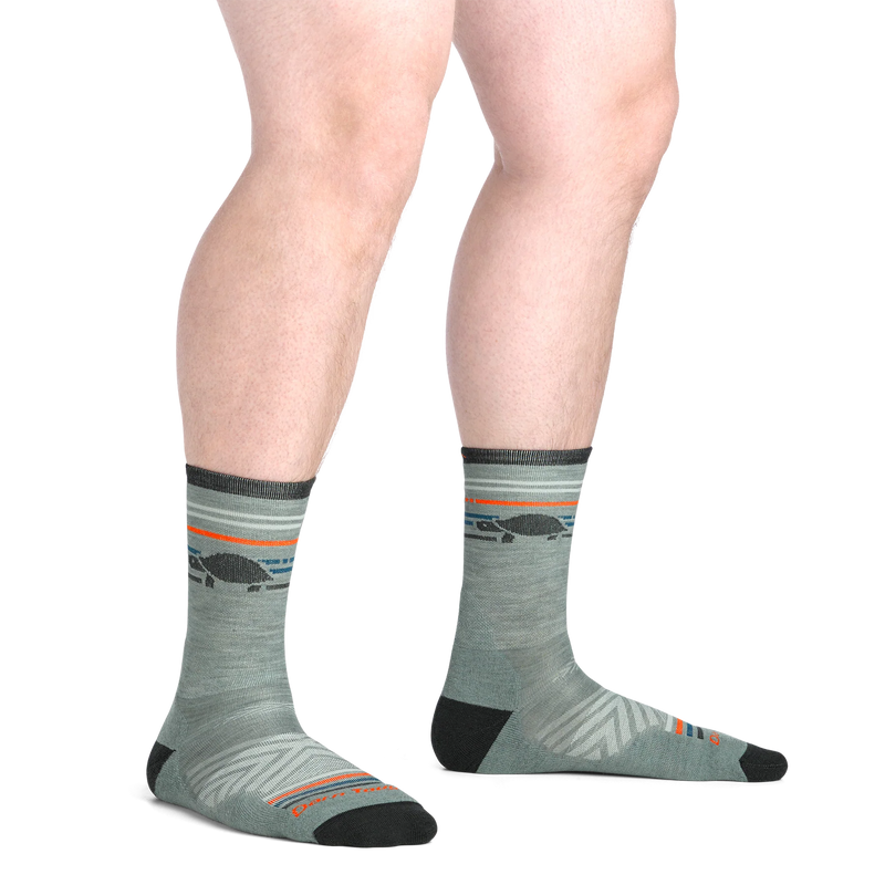 Load image into Gallery viewer, M&#39;s Pacer Micro Crew Ultra-Lightweight Running Socks
