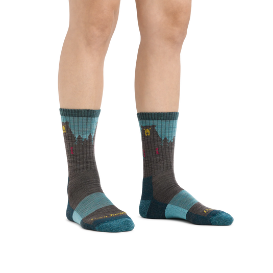 W's Bear Town Micro Crew Lightweight Hiking Sock