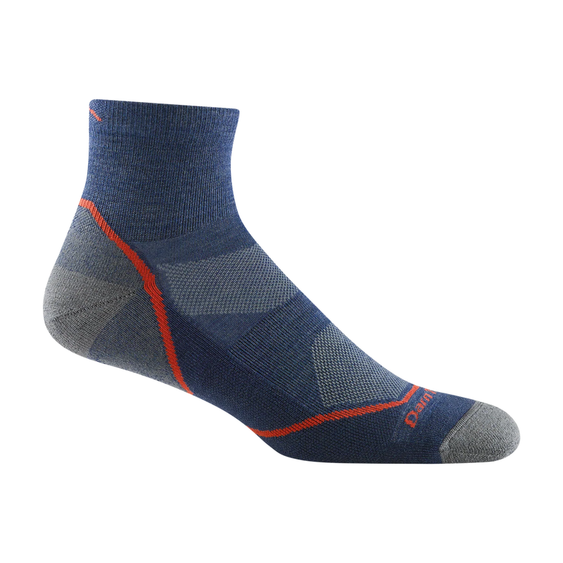 Load image into Gallery viewer, M's Light Hiker Quarter Lightweight Hiking Sock
