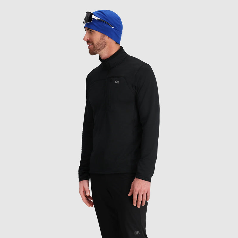 Load image into Gallery viewer, M&#39;s Vigor Grid Fleece Half Zip
