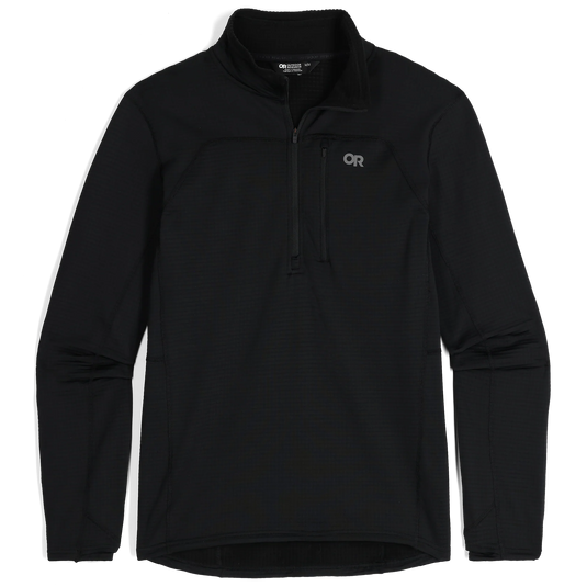 M's Vigor Grid Fleece Half Zip