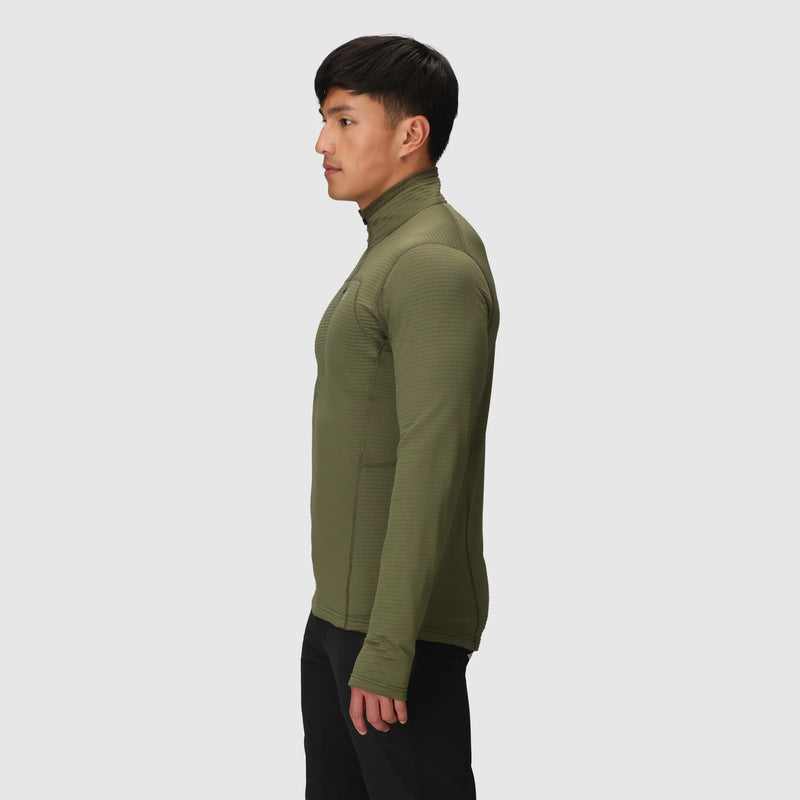Load image into Gallery viewer, M&#39;s Vigor Grid Fleece Half Zip
