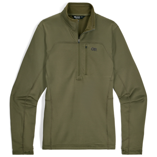 M's Vigor Grid Fleece Half Zip