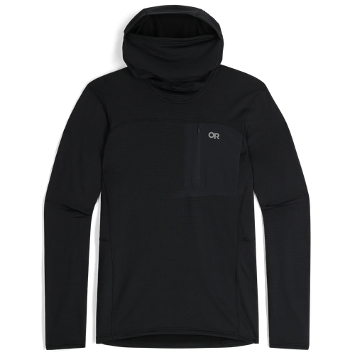 M's Vigor Grid Fleece Pullover Hoodie