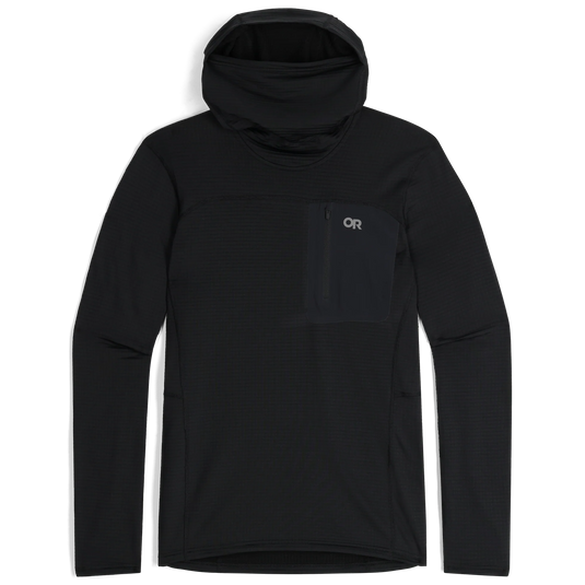 M's Vigor Grid Fleece Pullover Hoodie
