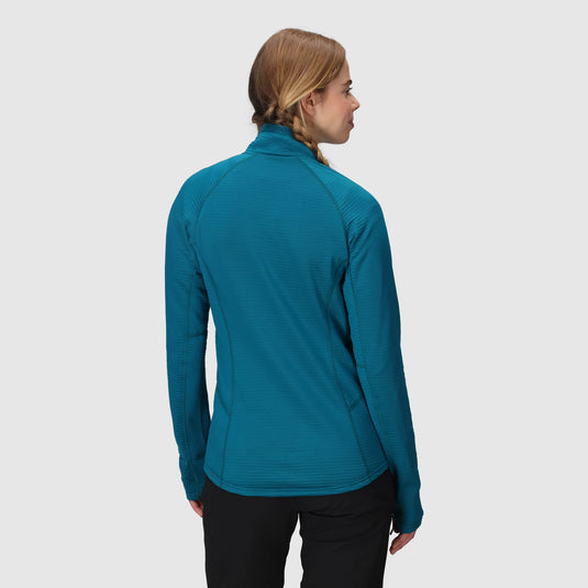 W's Vigor Grid Fleece Quarter Zip