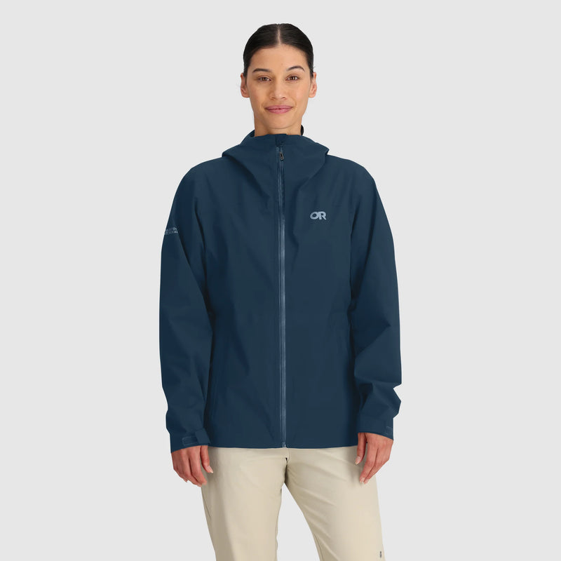 Load image into Gallery viewer, W&#39;s Stratoburst Stretch Rain Jacket
