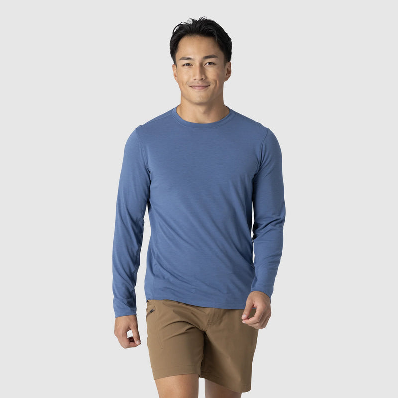 Load image into Gallery viewer, M's Eclipse Sun Long Sleeve Tee
