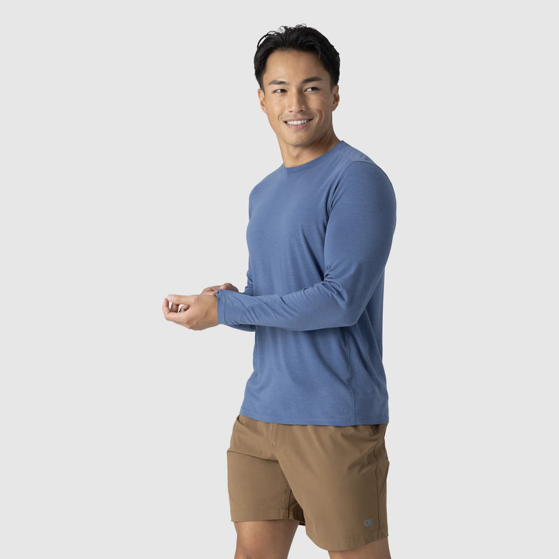 Load image into Gallery viewer, M's Eclipse Sun Long Sleeve Tee
