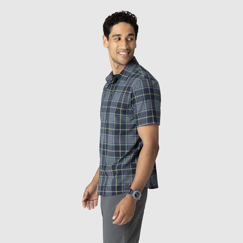 Load image into Gallery viewer, M's Astroman Short Sleeve Sun Shirt

