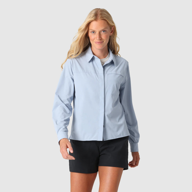 Load image into Gallery viewer, W's Astroman Long Sleeve Sun Shirt
