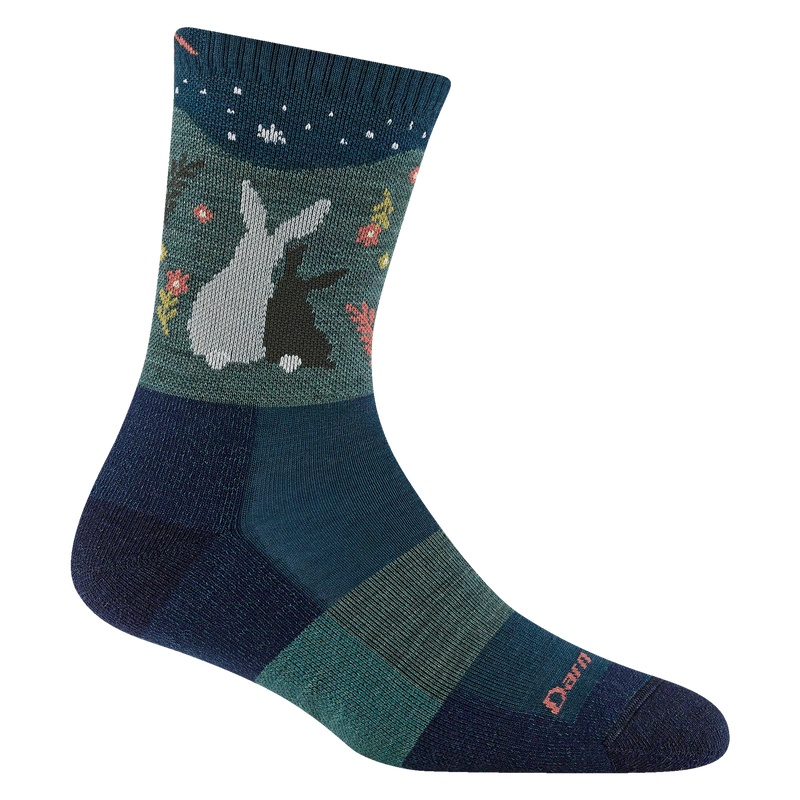 Load image into Gallery viewer, W&#39;s Critter Club Micro Crew Lightweight Hiking Sock
