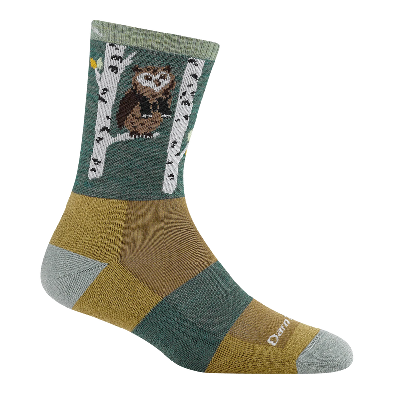 Load image into Gallery viewer, W's Critter Club Micro Crew Lightweight Hiking Sock
