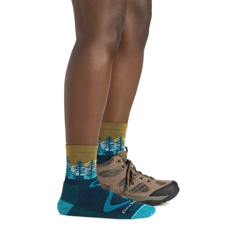 Load image into Gallery viewer, W's Northwoods Micro Crew Midweight Hiking Sock
