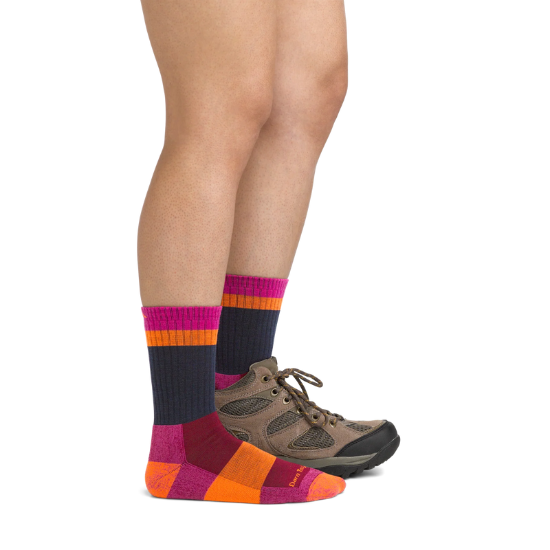 Load image into Gallery viewer, W&#39;s Heady Betty Micro Crew Lightweight Hiking Sock
