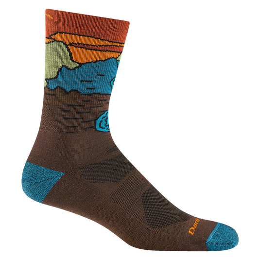 M's Chasing Waterfalls Micro Crew Lightweight Hiking Sock