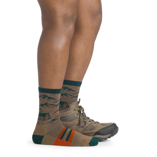 M's Hike Hike Hut Micro Crew Midweight Hiking Socks