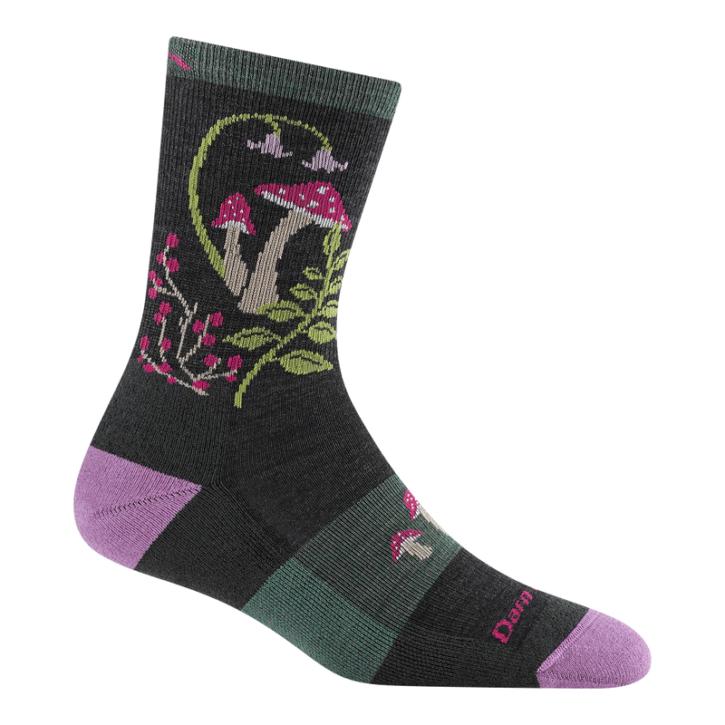 Load image into Gallery viewer, W's Mellow Mushrooms Micro Crew Lightweight Hiking Socks
