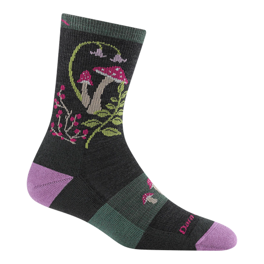 W's Mellow Mushrooms Micro Crew Lightweight Hiking Socks