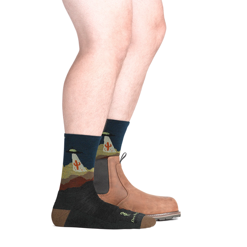 Load image into Gallery viewer, M's Spaced Out Micro Crew Lightweight Hiking Socks
