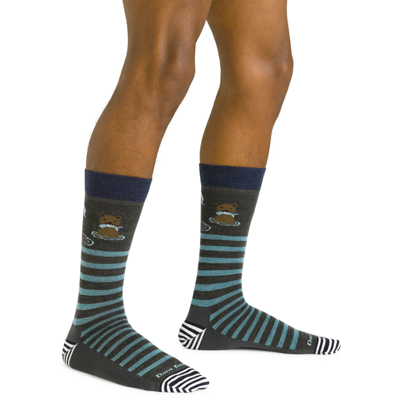 Load image into Gallery viewer, M's Animal Haus Crew Lightweight Lifestyle Socks
