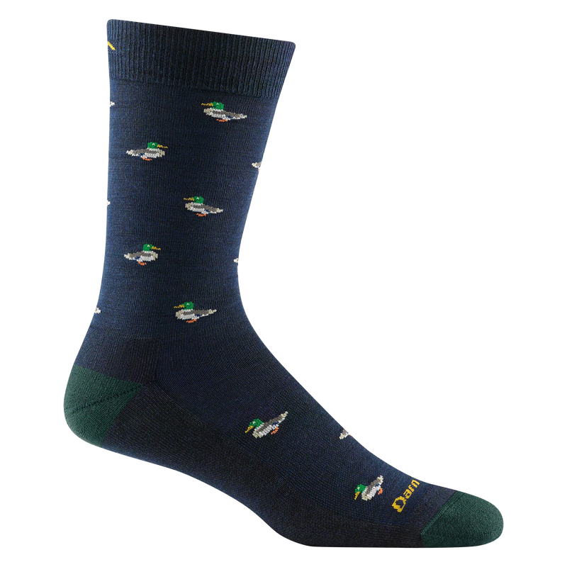 Load image into Gallery viewer, M's Duck Duck Moose Crew Lightweight Lifestyle Sock
