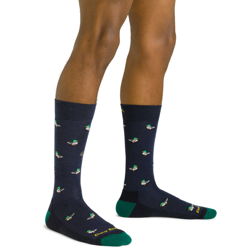 Load image into Gallery viewer, M's Duck Duck Moose Crew Lightweight Lifestyle Sock
