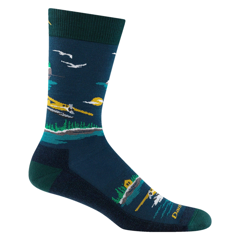 Load image into Gallery viewer, M's Float Boat Crew Lightweight Lifestyle Socks
