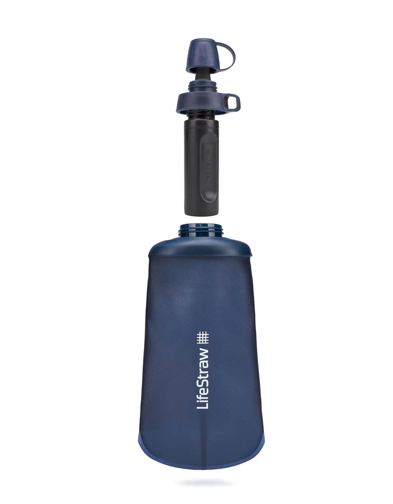 Load image into Gallery viewer, LifeStraw Peak Series Collapsible Squeeze Bottle With Filter

