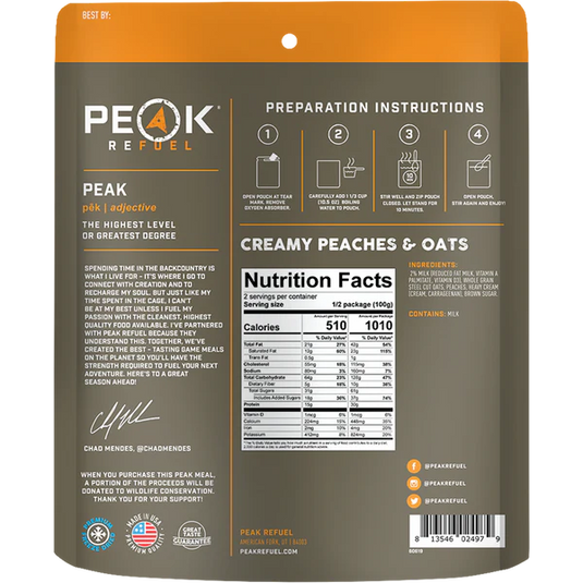 Creamy Peaches and Oats