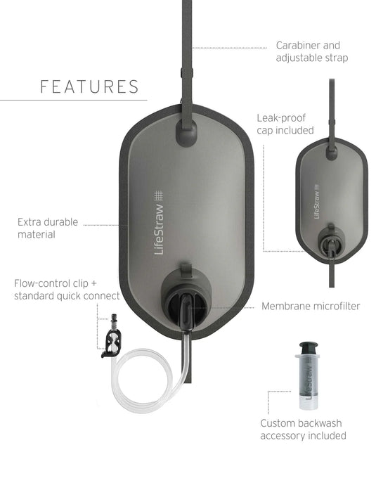LifeStraw Peak Series Gravity Filter System 8L