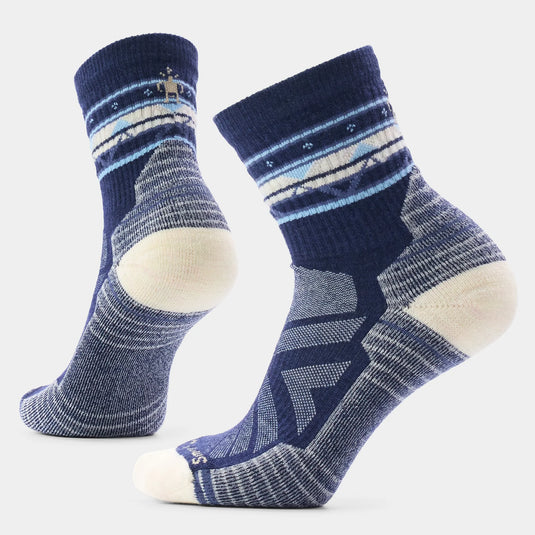 W's Hike Light Cushion Zig Zag Valley Mid Crew Socks