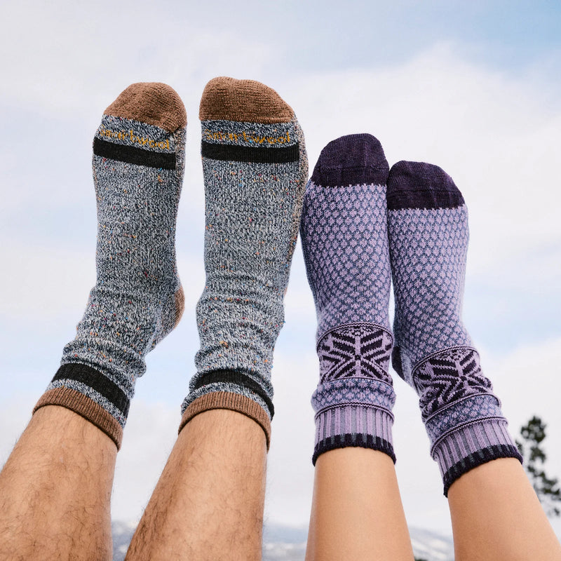 Load image into Gallery viewer, Everyday Cozy Larimer Crew Socks
