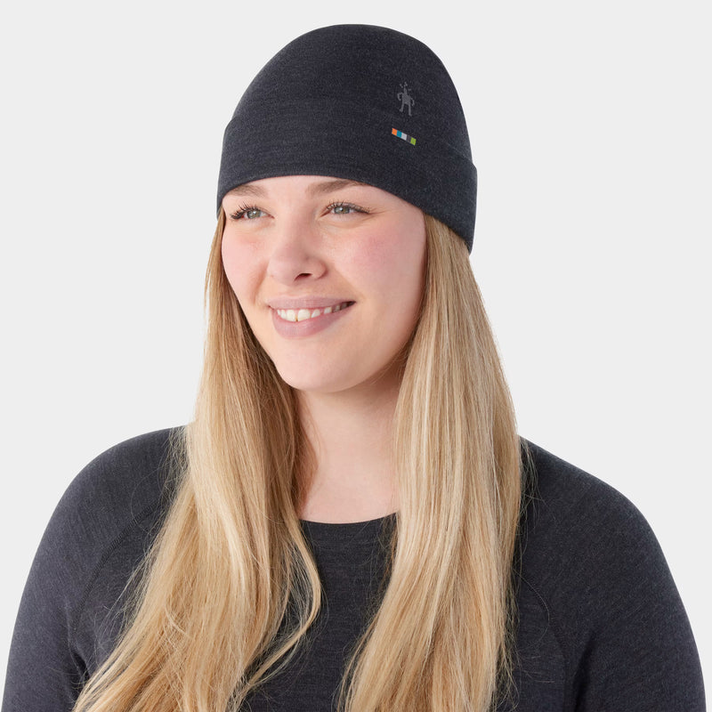 Load image into Gallery viewer, Thermal Merino Reversible Cuffed Beanie
