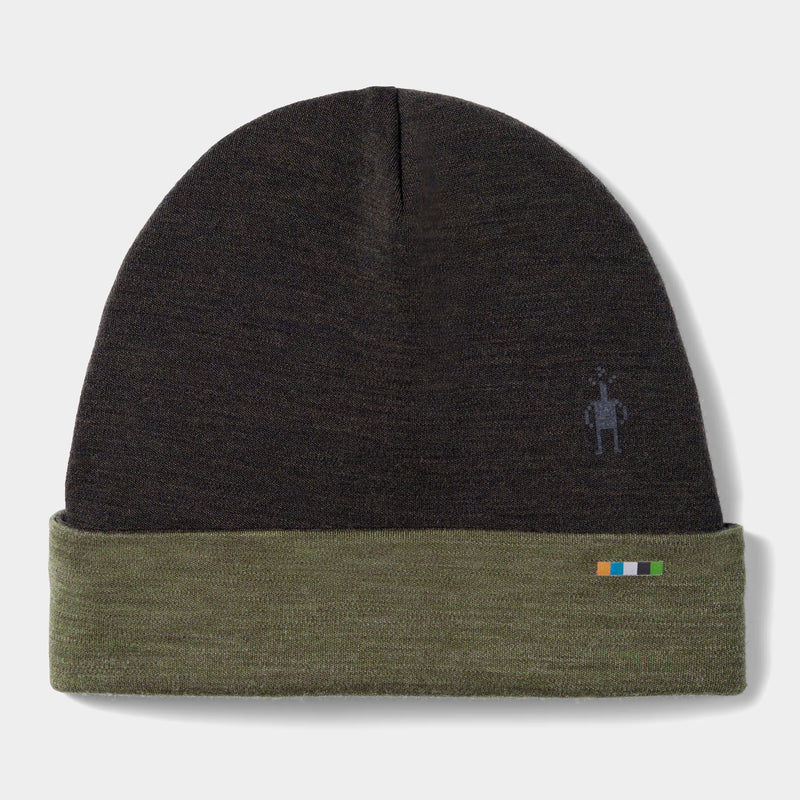 Load image into Gallery viewer, Thermal Merino Reversible Cuffed Beanie
