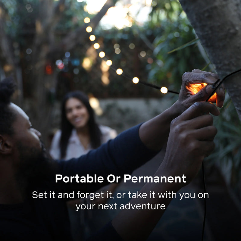 Load image into Gallery viewer, Solar String Lights 44'
