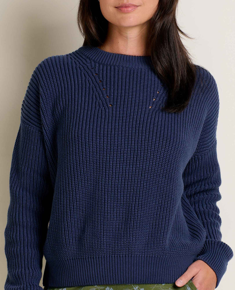 Load image into Gallery viewer, W&#39;s Bianca Shaker Crew Sweater
