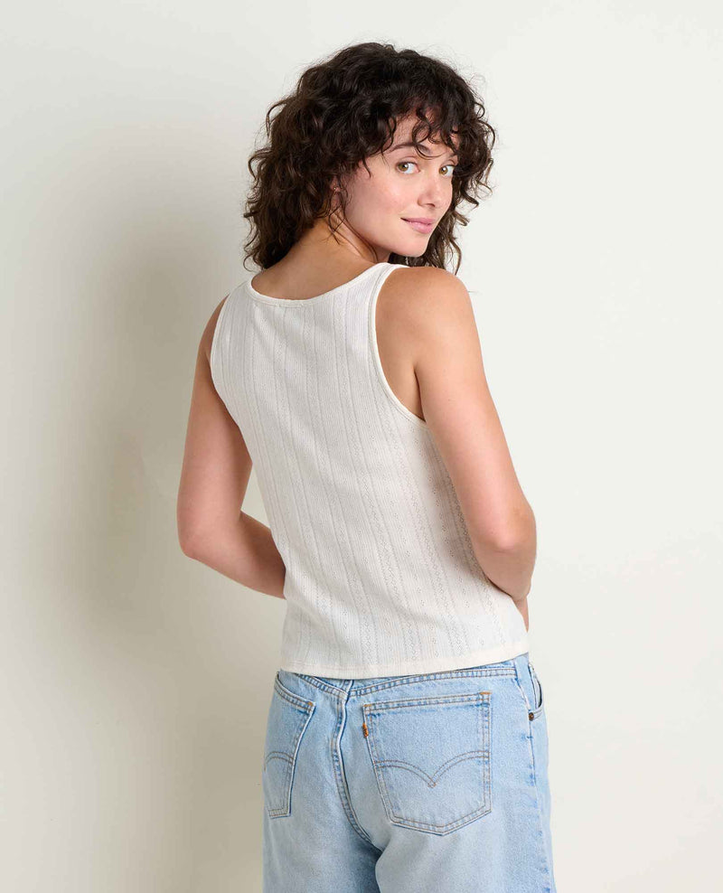 Load image into Gallery viewer, Foothill Pointelle Henley Tank
