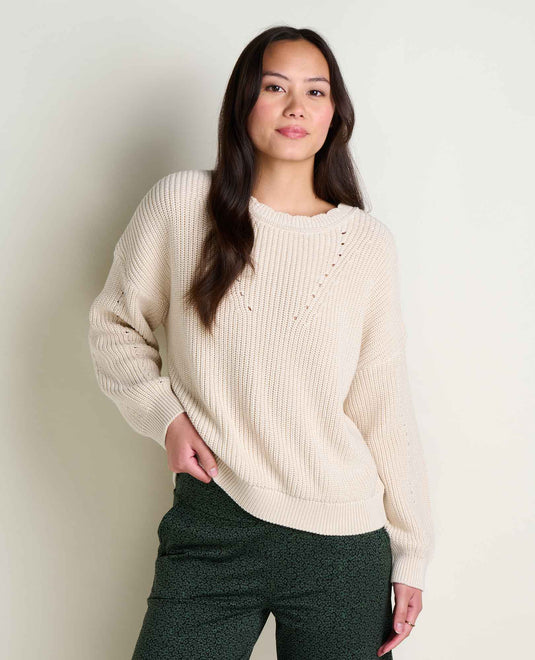 W's Bianca Shaker Crew Sweater