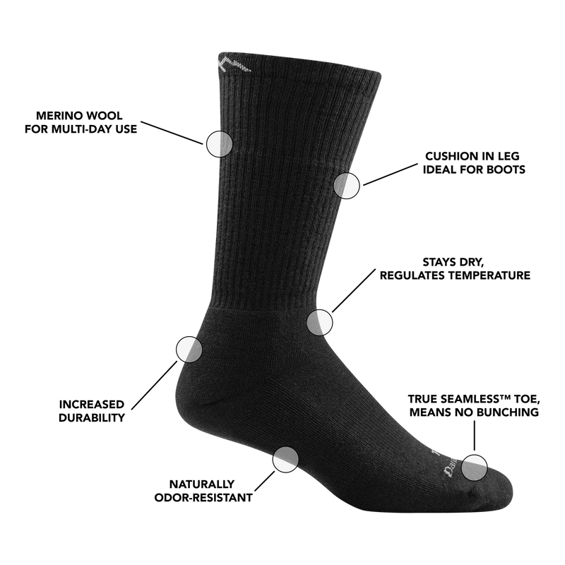 Load image into Gallery viewer, T4021 Boot Midweight Tactical Sock with Cushion
